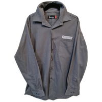BNWOT Official Castrol Men's Grey Work Shirt Size XL