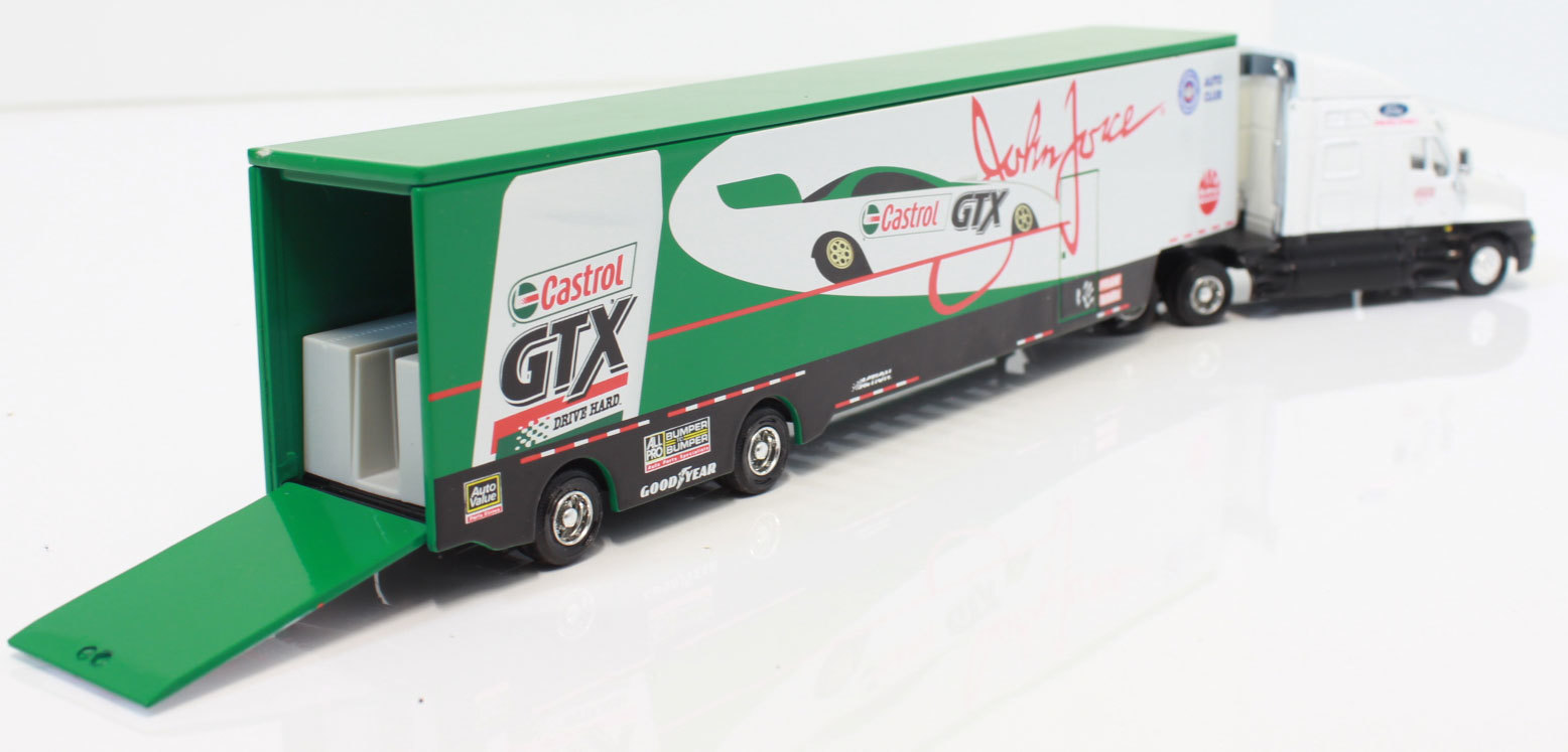Used Action Collectables Castrol GTX John Force 2002 Hauler 1:64