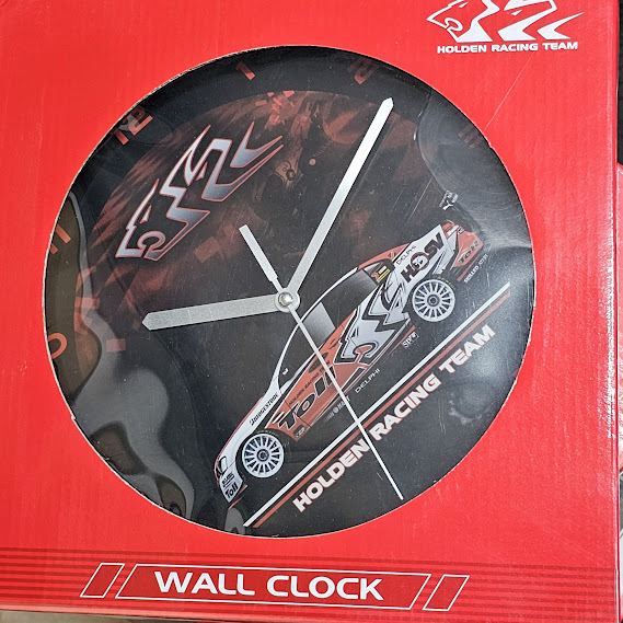 New HRT Holden Racing Team VE Commodore Wall Clock