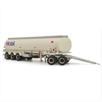 New 1:64 Mobil Fuel Tanker Road Train & Dolly 