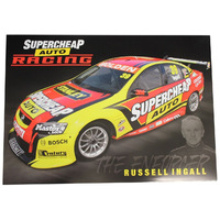 Supercheap Auto Russel Ingall V8 Supercars Poster 