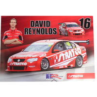 Stratco Racing David Reynolds V8 Supercars Poster 