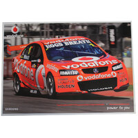 Vodafone Jamie Whincup V8 Supercars Poster