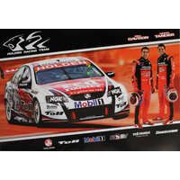 HRT Davison Tander #2 V8 Supercars Promo Poster