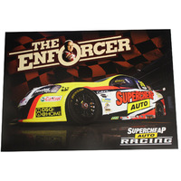 Supercheap Auto Racing Ingall V8 Supercars Poster