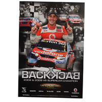 Vodafone Jamie Whincup #1 V8 Supercar Poster