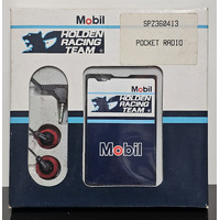 New Vintage Original Mobil HOLDEN RACING TEAM Pocket Radio Complete 