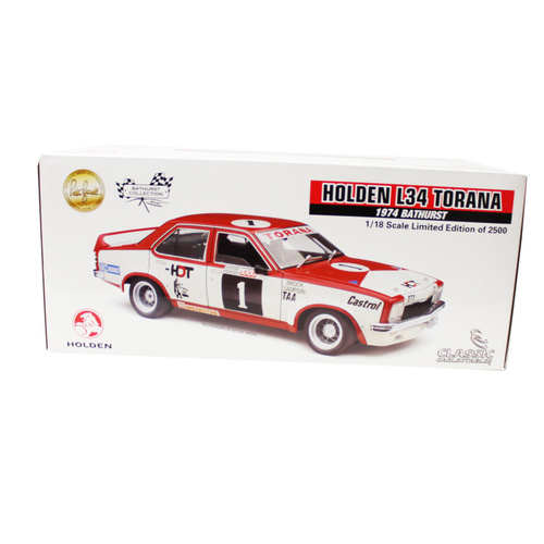 1:18 Holden LH L34 Torana 1974 Bathurst Brock / Sampson 