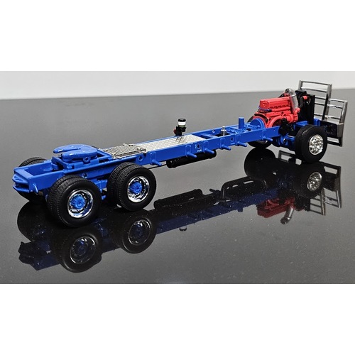 New 1:50 Drake C509 Kenworth Heavy Haulage Rolling Chassis Blue 