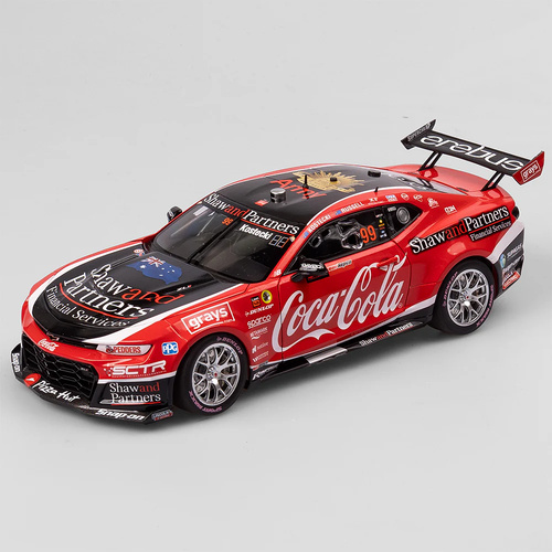 1:18 Coca-Cola Racing By Erebus #99 Chevrolet Camaro ZL1 - 2023 Bathurst 1000 Pole Position