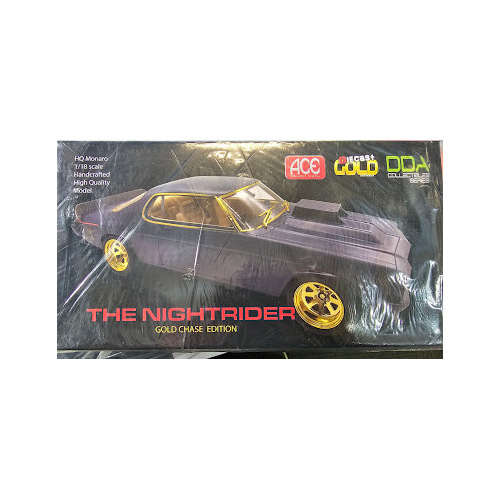 New Sealed 1:18 HQ Monaro Nightrider Mad Max GOLD Chase Edition 