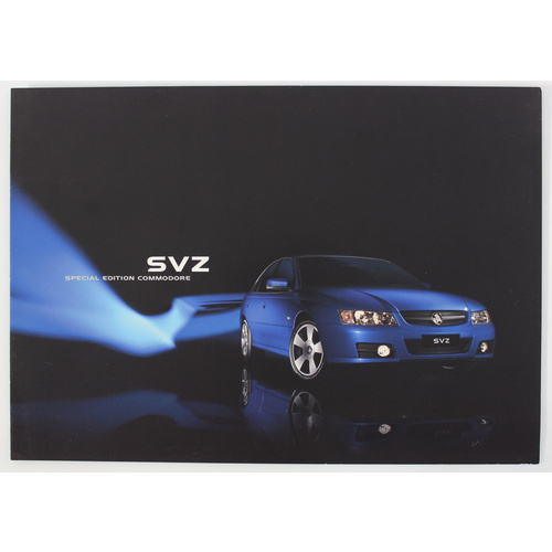 Holden VZ SVZ Brochure