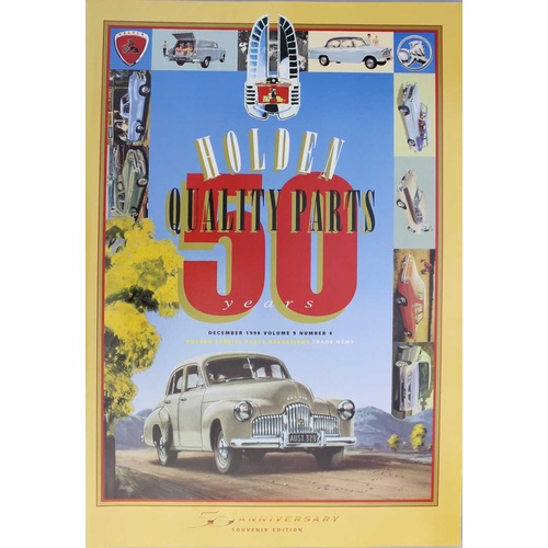 Holden Quality Parts 50th Anniversary Booklet