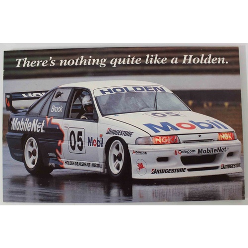 Peter Brock HRT Holden VP Commodore Block Mounted Poster 1994 ATCC