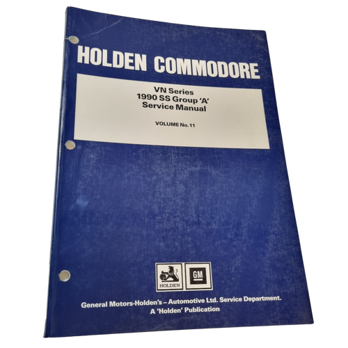 Holden Commodore VN Series Group A Service Manual Book Volume 11