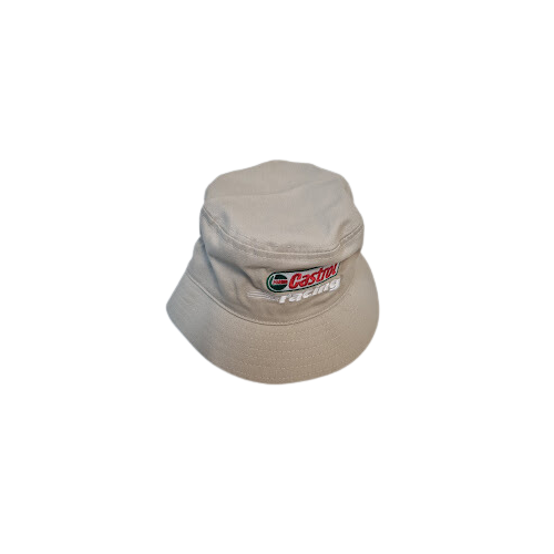 New Castrol Racing Beige Bucket Hat