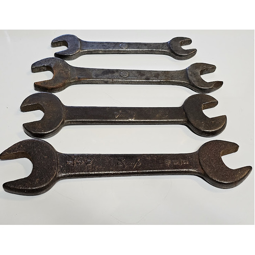 Vintage Original GMH Equip Spanners Tools Spanner Workshop Mancave 