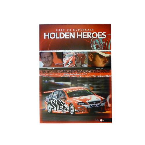 Holden 2007 Mark Skaife & Todd Kelly 1/7 Poster