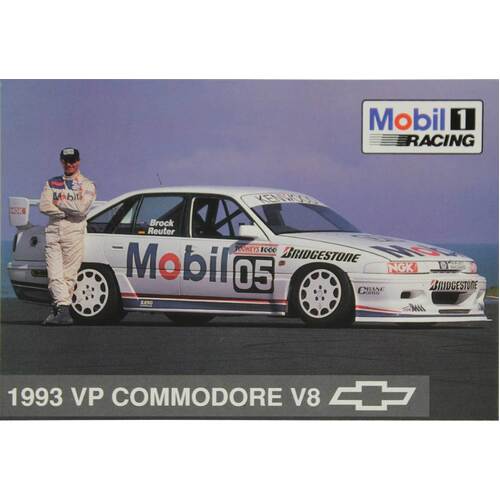 Peter Brock Mobil 1 Racing Info Card