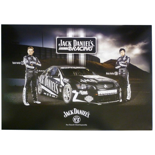 Jack Daniel's Racing  Todd & Rick Kelly Poster