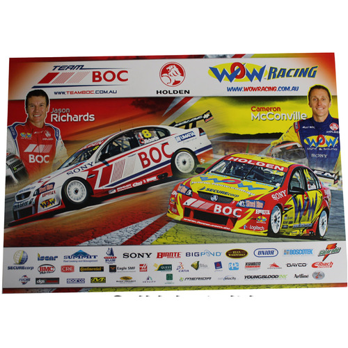 Holden #8 Richards #14 McConville Promo Poster