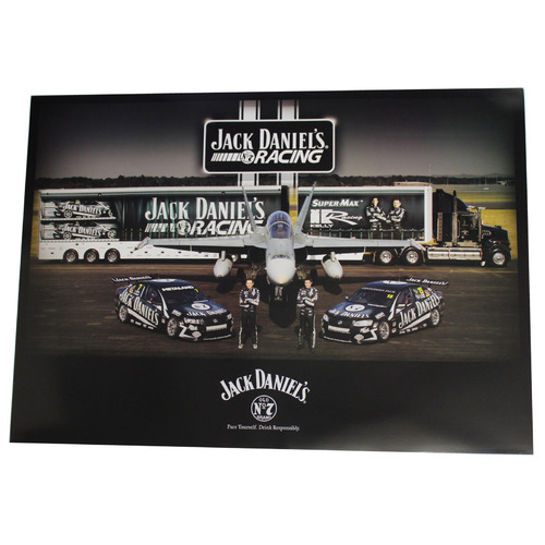 Jack Daniel's Todd Rick Kelly V8 Supercar Poster