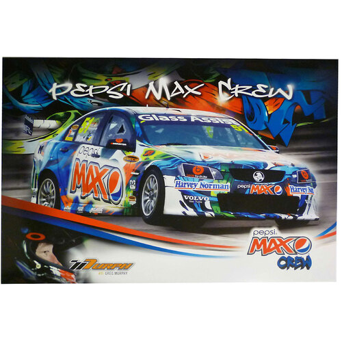 Pepsi Max Greg Murphy V8 Supercars Poster