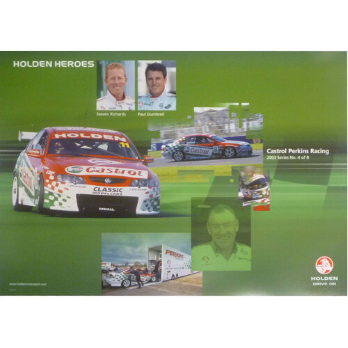 Holden 2003 Richards Dumbrell 4/8 Poster