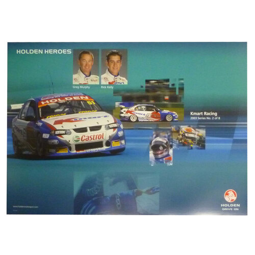 Holden 2003 Greg Murphy & Rick Kelly 2/8 Poster