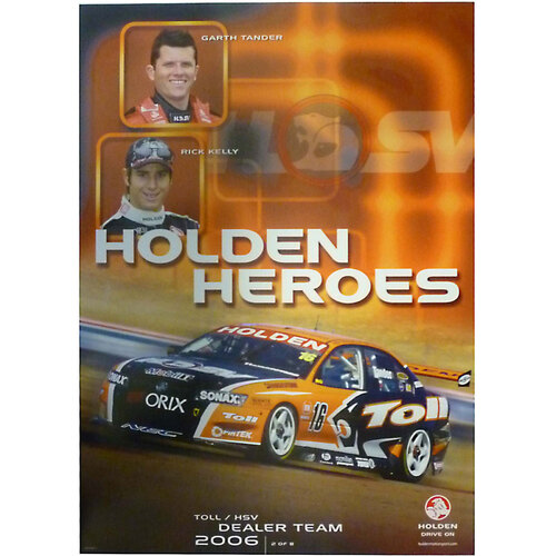 Holden 2006 Greg Murphy & Rick Kelly 2/8 Poster