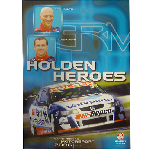 Holden 2006 Dean Canto & Lee Holdsworth 6/8 Poster