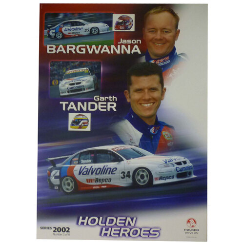 Holden 02 Jason Bargwanna Garth Tander 3/6 Poster