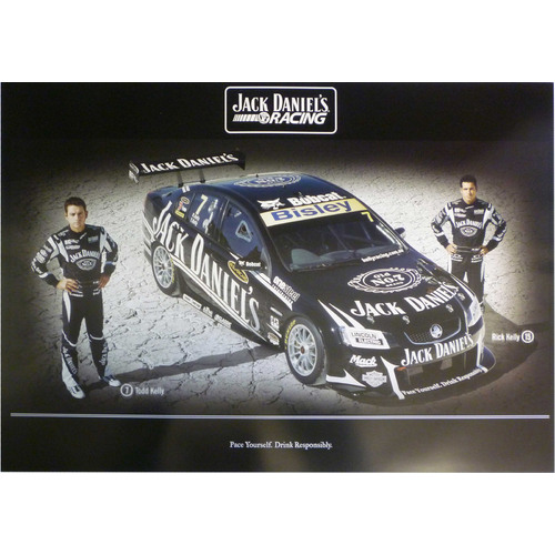 Holden Todd Rick Kelly V8 Supercars Poster