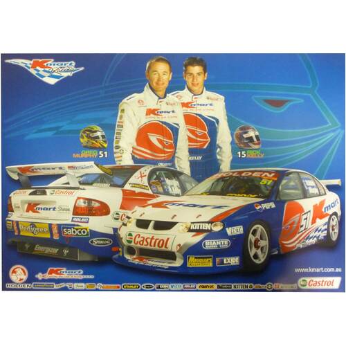 Holden Greg Murphy & Rick Kelly Supercars Poster