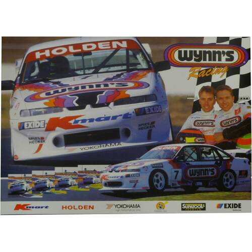 Wynn's Racing Darren Hossack Pate Supercars Poster