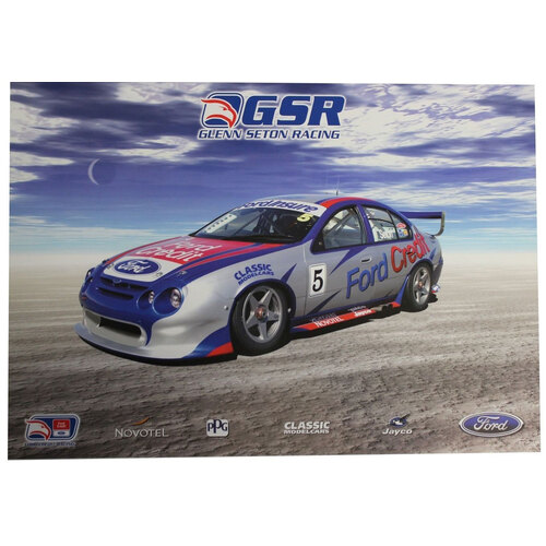 Ford Credit V8 Supercar Glenn Seton Racing Poster