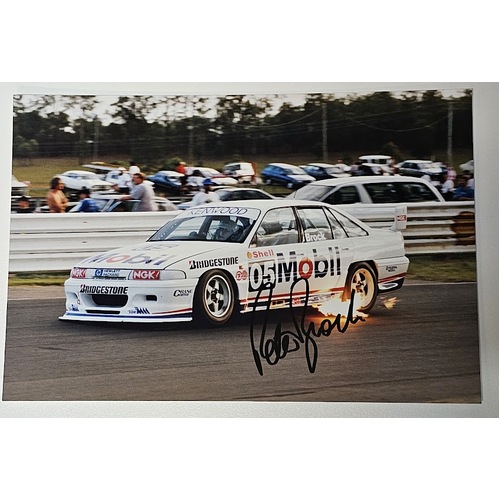 Original Photo Signed By Peter Brock HOLDEN VP Commodore 05 Mobil 