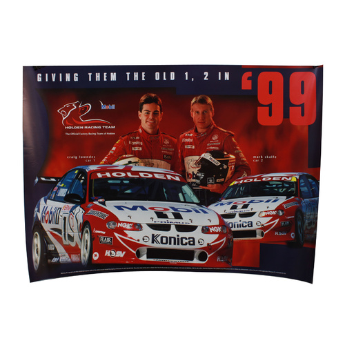 1999 HRT Lowndes & Skaife Poster