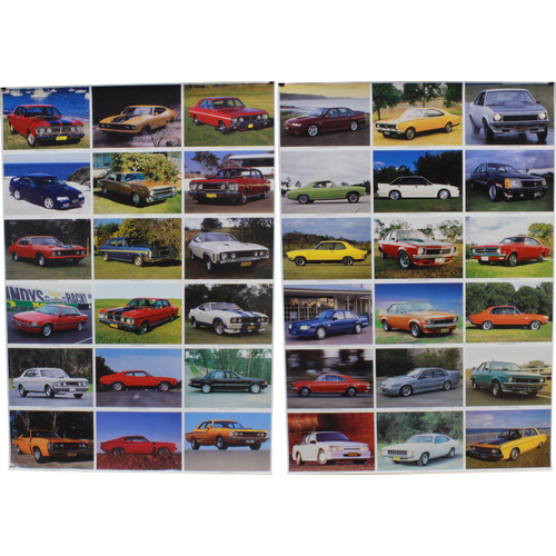 Pair of Aussie Muscle Cars Posters