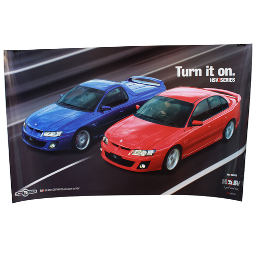 HSV Z Series Clubsport & Maloo Poster