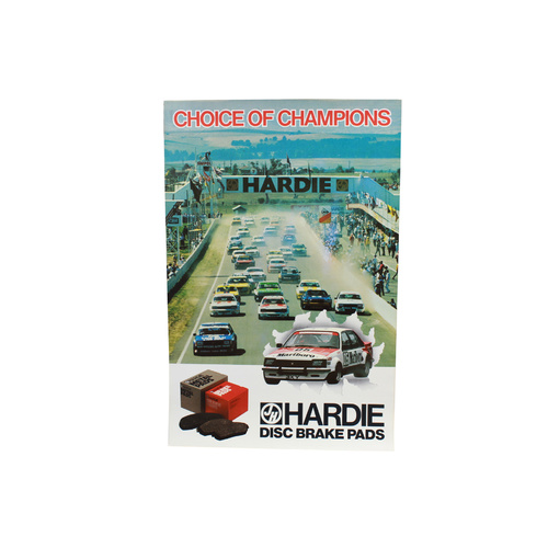 Peter Brock James Hardie Ferodo 1000 Poster