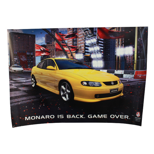 Holden Monaro Is Back. Game Over. Poster