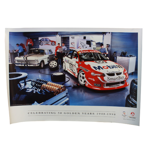 Mark Skaife Holden VT Commodore / EH  Poster