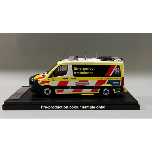 1:43 Paramedic Ambulance Victoria Mercedes Sprinter – 2024 New Incoming Livery