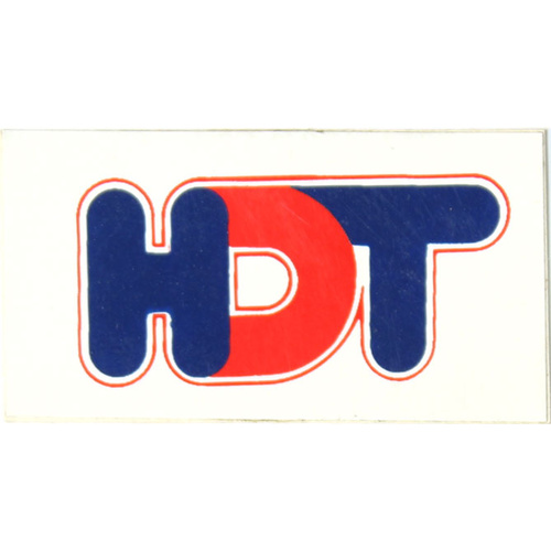 Small HDT Logo Sticker