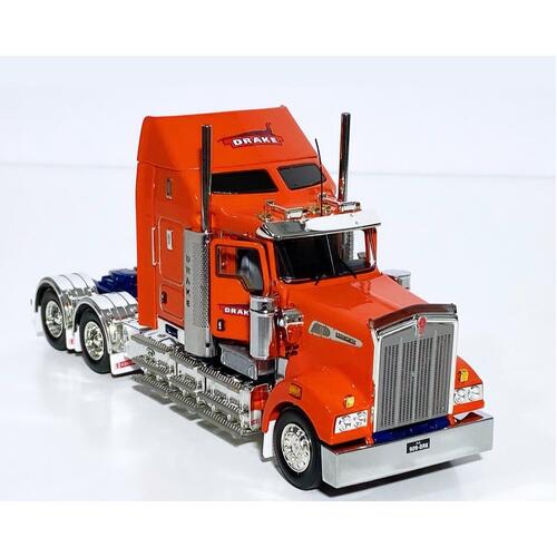 MPC New Drake 1:50 T909 - Orange Kenworth